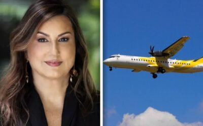 Jornalista gravou passageiros com falta de ar no mesmo avião que caiu hoje em Vinhedo (SP)